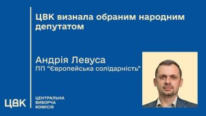 Кадрові ротації під куполом: ЦВК визнала Андрія Левуса та Миколу Давидюка народними депутатами — за лаштунками заговорили про ціну мандатів