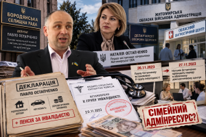 Сімейний «діагноз» по-чиновницьки: як депутат Бородянки отримав інвалідність на Житомирщині під кураторством своєї дружини-посадовиці
