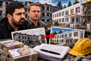 «Золоте» відновлення по-київськи: КОДА знову переписує мільйонні підряди на капремонт ліцею, довірившись сумнівній фірмі з орбіти чиновників